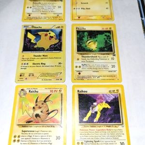 1995-2004 Pikachu and Raikou Pokémon
